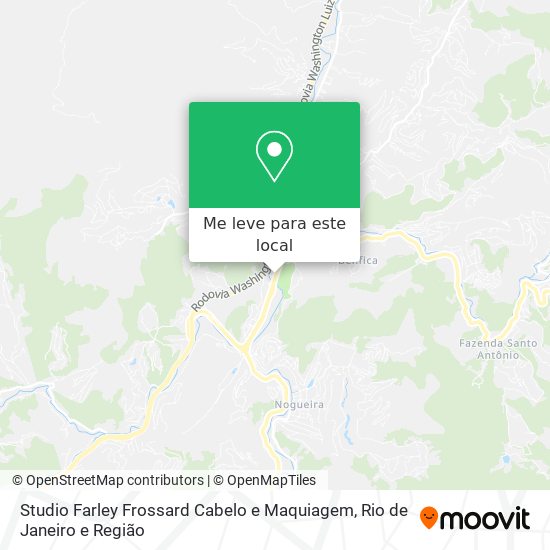 Studio Farley Frossard Cabelo e Maquiagem mapa