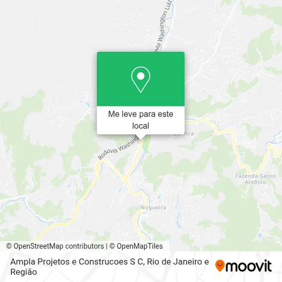 Ampla Projetos e Construcoes S C mapa