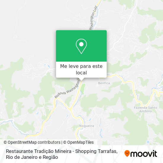 Restaurante Tradição Mineira - Shopping Tarrafas mapa