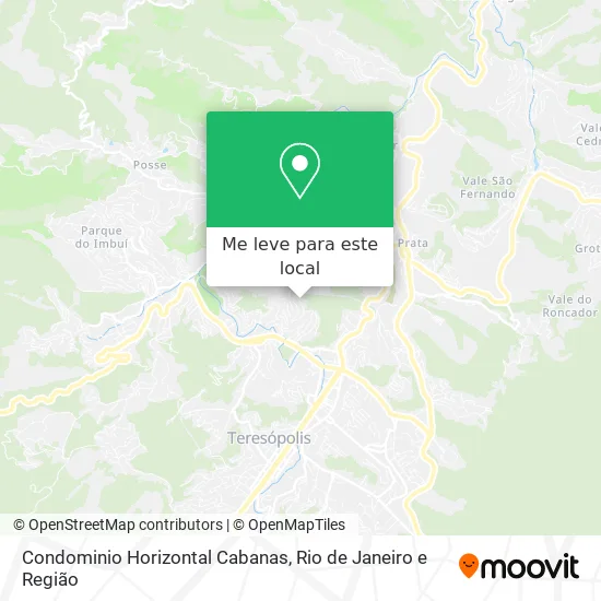 Condominio Horizontal Cabanas mapa