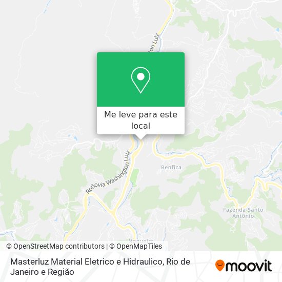 Masterluz Material Eletrico e Hidraulico mapa