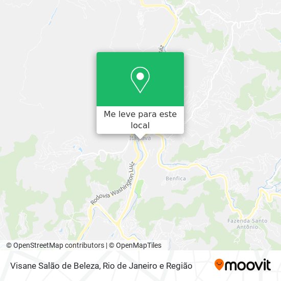 Visane Salão de Beleza mapa