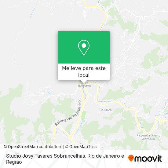 Studio Josy Tavares Sobrancelhas mapa