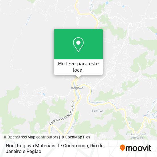 Noel Itaipava Materiais de Construcao mapa