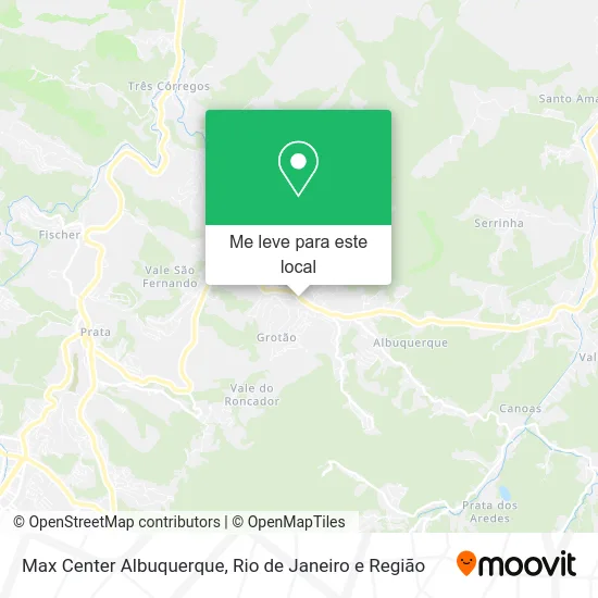 Max Center Albuquerque mapa