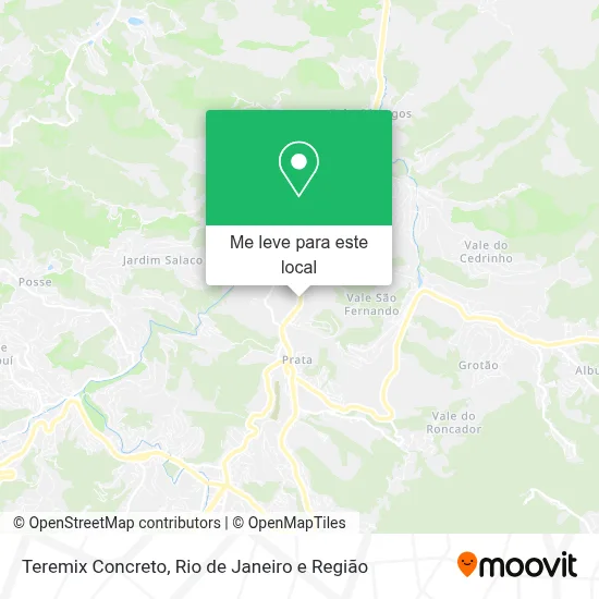 Teremix Concreto mapa