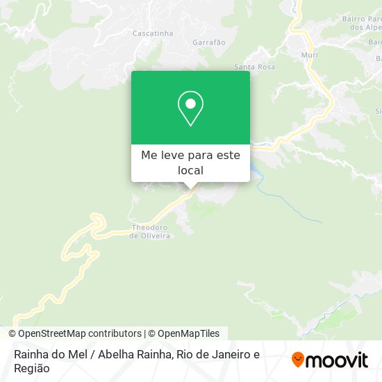 Rainha do Mel / Abelha Rainha mapa