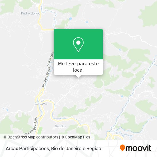 Arcax Participacoes mapa