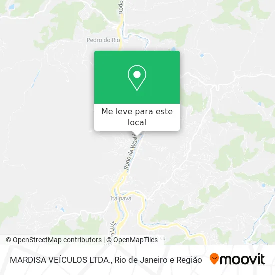 MARDISA VEÍCULOS LTDA. mapa
