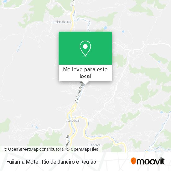 Fujiama Motel mapa