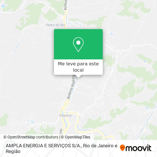 AMPLA ENERGIA E SERVIÇOS S/A. mapa