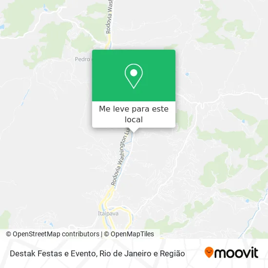 Destak Festas e Evento mapa