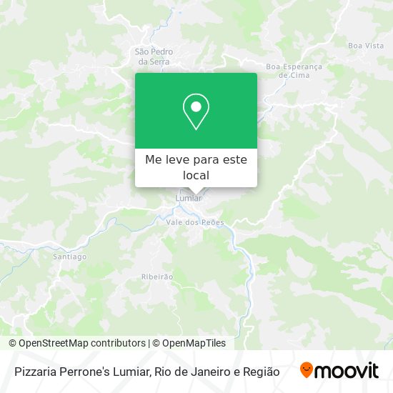 Pizzaria Perrone's Lumiar mapa