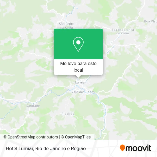 Hotel Lumiar mapa