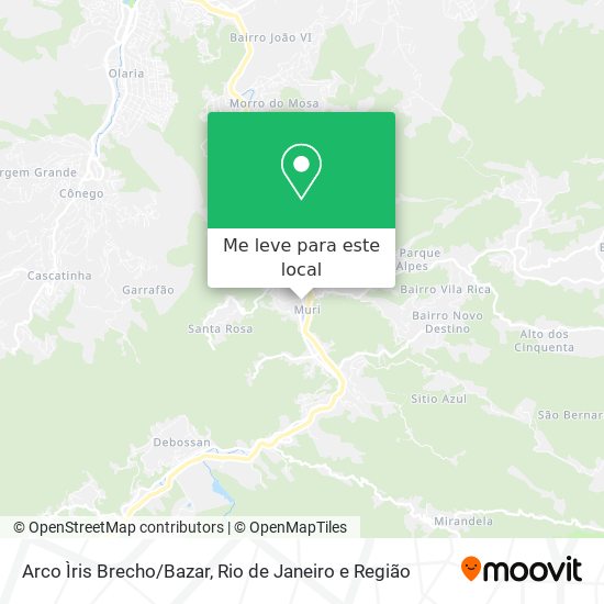 Arco Ìris Brecho/Bazar mapa