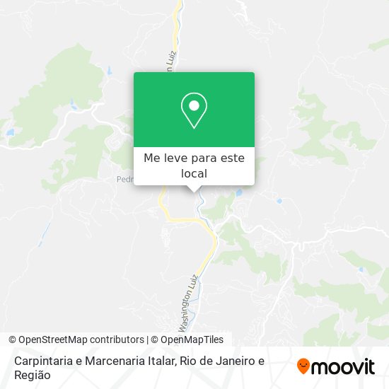 Carpintaria e Marcenaria Italar mapa