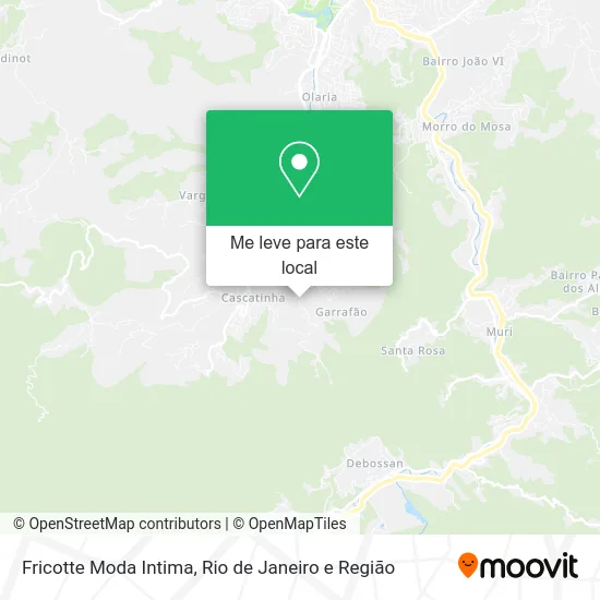 Fricotte Moda Intima mapa