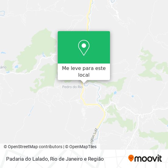 Padaria do Lalado mapa