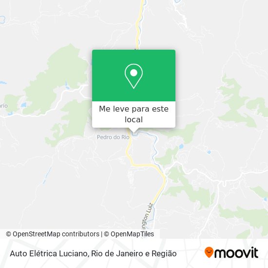Auto Elétrica Luciano mapa