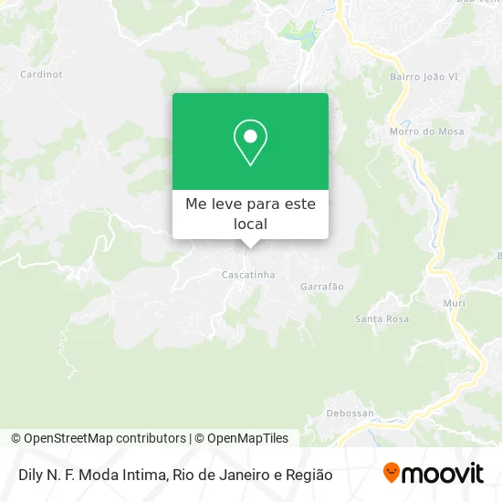 Dily N. F. Moda Intima mapa