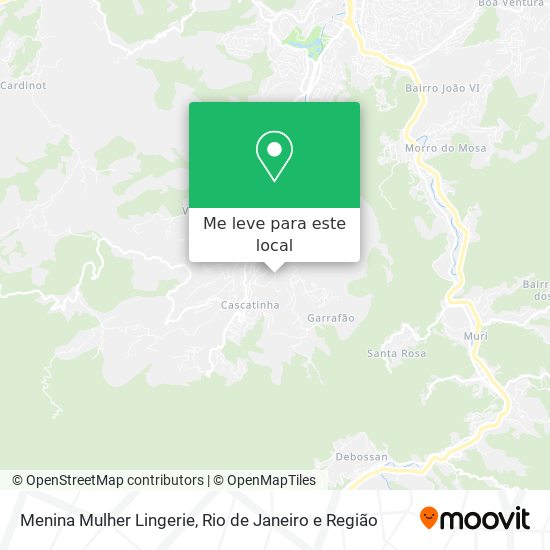 Menina Mulher Lingerie mapa