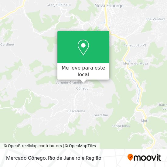 Mercado Cônego mapa