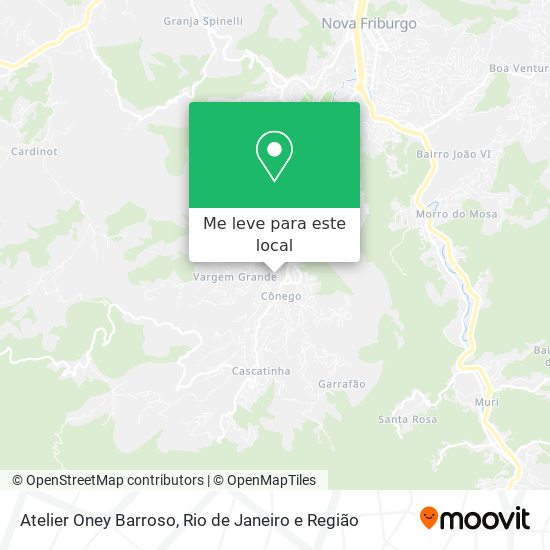Atelier Oney Barroso mapa