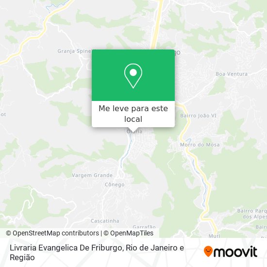 Livraria Evangelica De Friburgo mapa