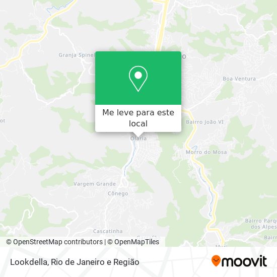 Lookdella mapa