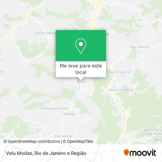 Velu Modas mapa