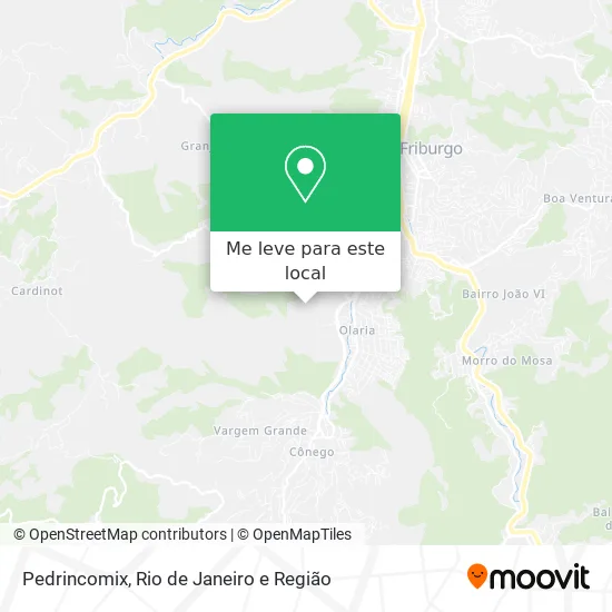 Pedrincomix mapa