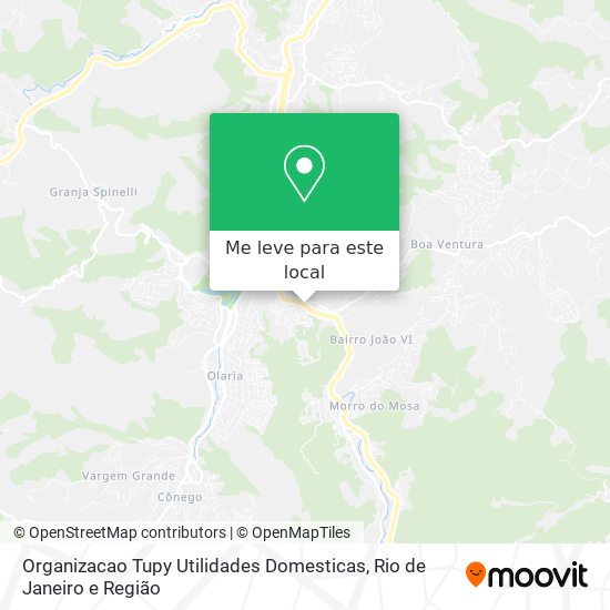 Organizacao Tupy Utilidades Domesticas mapa