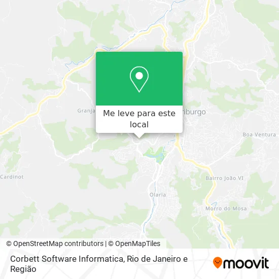 Corbett Software Informatica mapa
