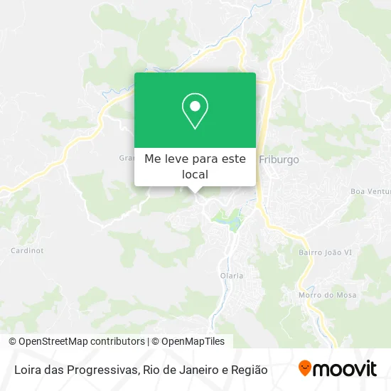 Loira das Progressivas mapa