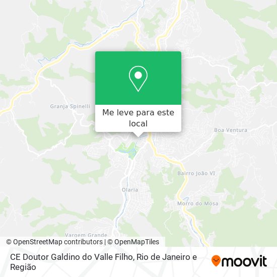 CE Doutor Galdino do Valle Filho mapa