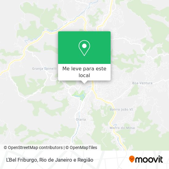 L'Bel Friburgo mapa