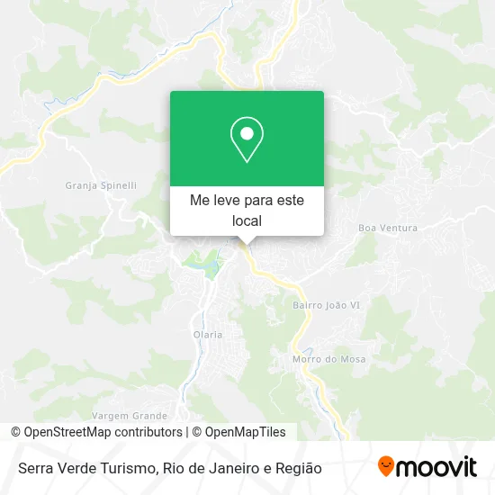 Serra Verde Turismo mapa