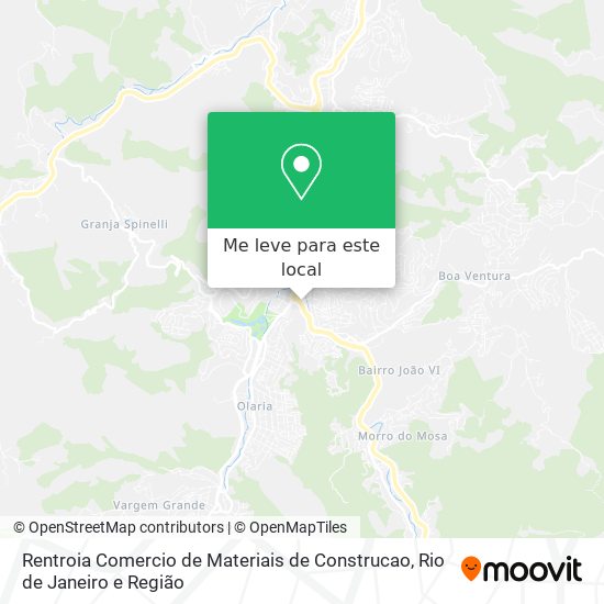 Rentroia Comercio de Materiais de Construcao mapa