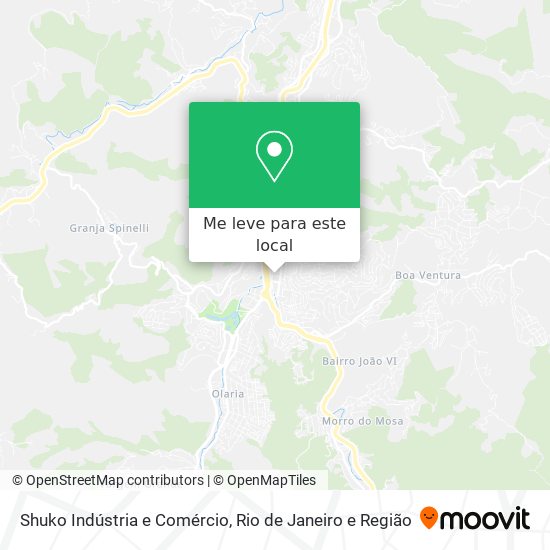Shuko Indústria e Comércio mapa