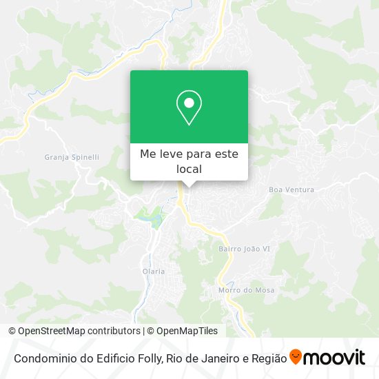 Condominio do Edificio Folly mapa