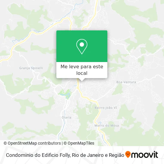 Condominio do Edificio Folly mapa