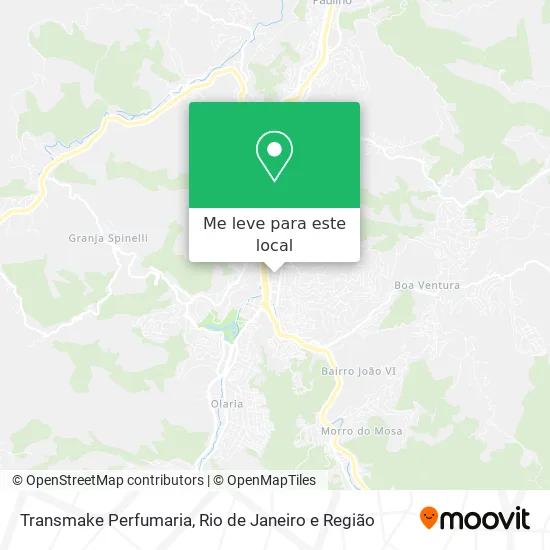 Transmake Perfumaria mapa