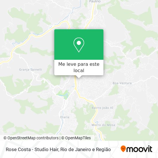 Rose Costa - Studio Hair mapa