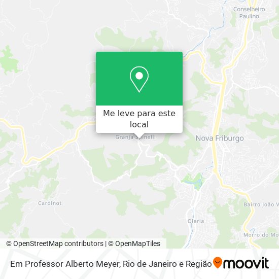 Em Professor Alberto Meyer mapa
