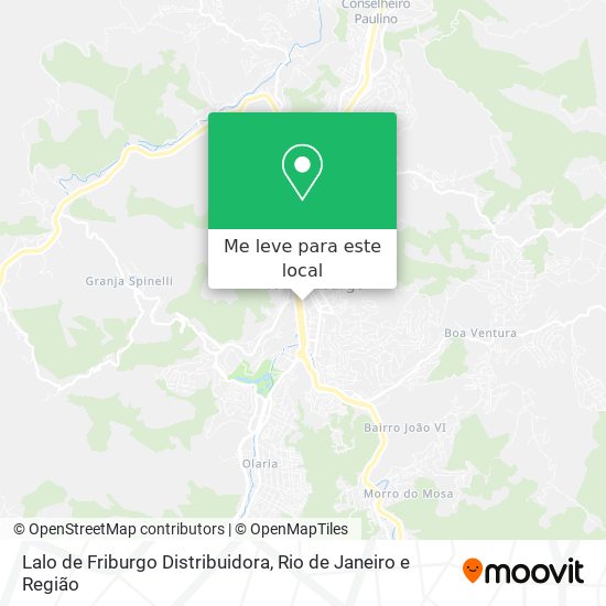 Lalo de Friburgo Distribuidora mapa