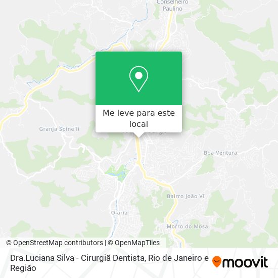 Dra.Luciana Silva - Cirurgiã Dentista mapa