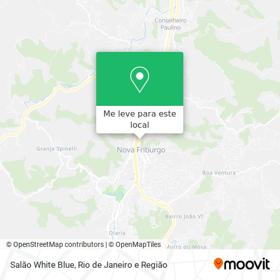 Salão White Blue mapa