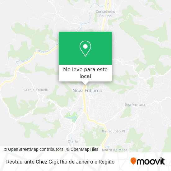 Restaurante Chez Gigi mapa