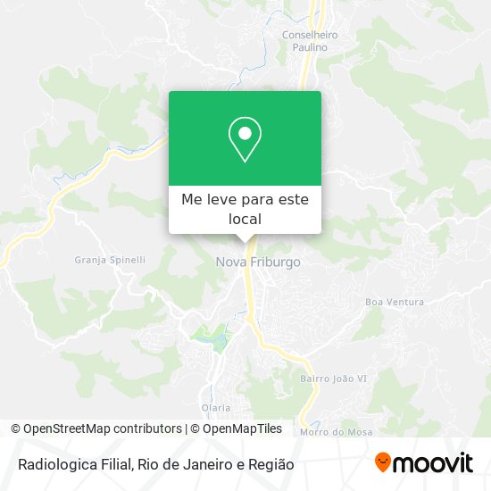 Radiologica Filial mapa