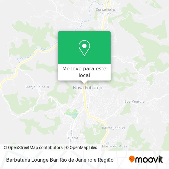 Barbatana Lounge Bar mapa